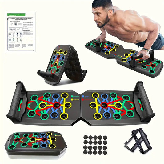 The PowerBoard – Foldable Push Up Training System