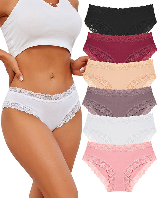 NoLines™ Lace Comfort Thong Set