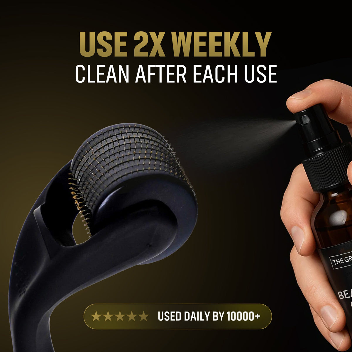 PatchFix Beard Growth Roller