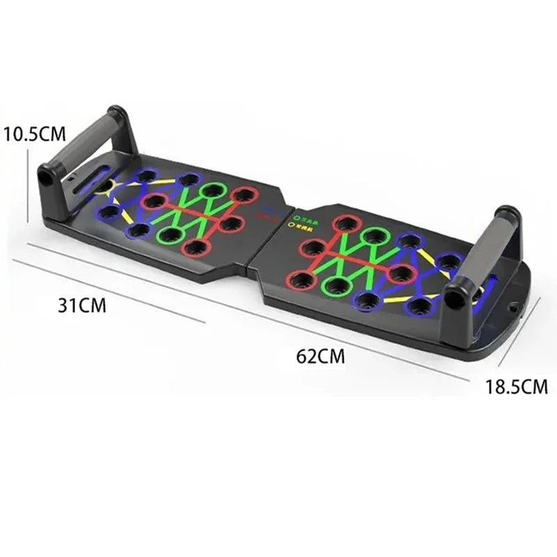 The PowerBoard – Foldable Push Up Training System