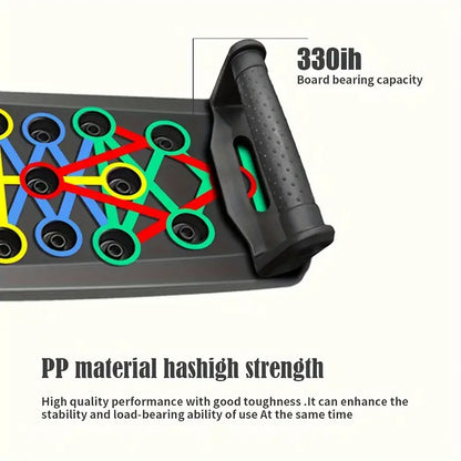 The PowerBoard – Foldable Push Up Training System