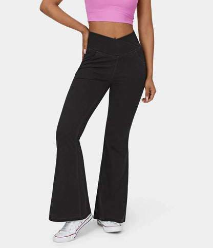 FlexForm™ High Waisted Tummy Control Flare Jeans with Pockets