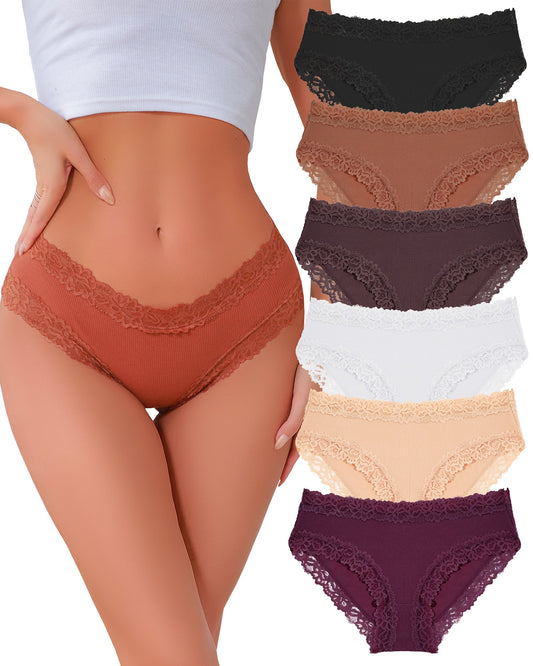 NoLines™ Lace Comfort Thong Set