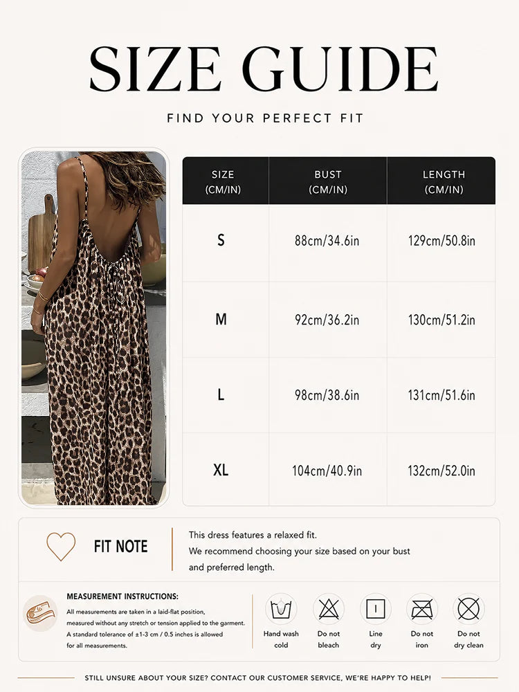 BareBack™ Flow Maxi Dress