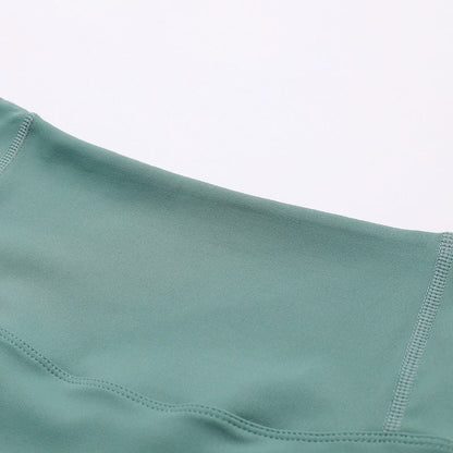 3 Pieces Long Sleeve Coat Sports Bra Shorts Activewear Set