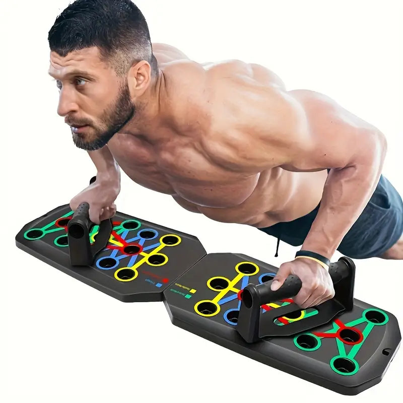 The PowerBoard – Foldable Push Up Training System