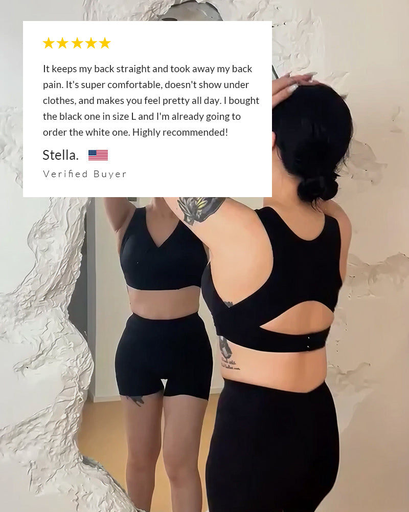 UpRight™ Cross-Back Posture Bra