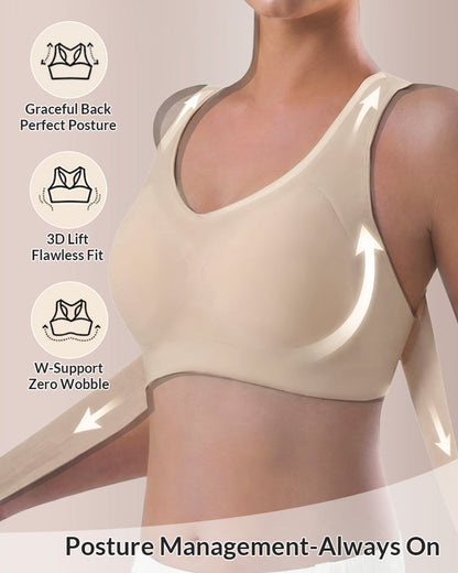 UpRight™ Cross-Back Posture Bra