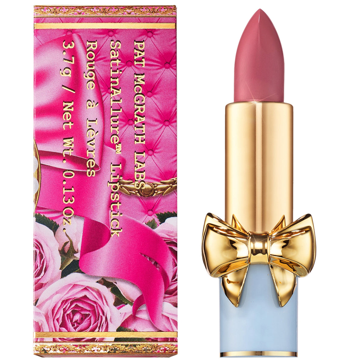 Satin Allure Bow-Cap Satin Lipstick