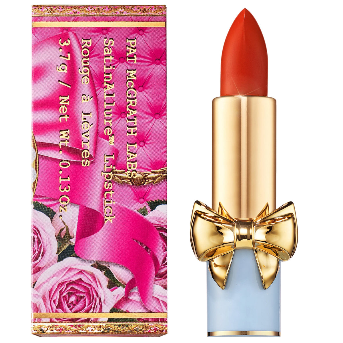 Satin Allure Bow-Cap Satin Lipstick