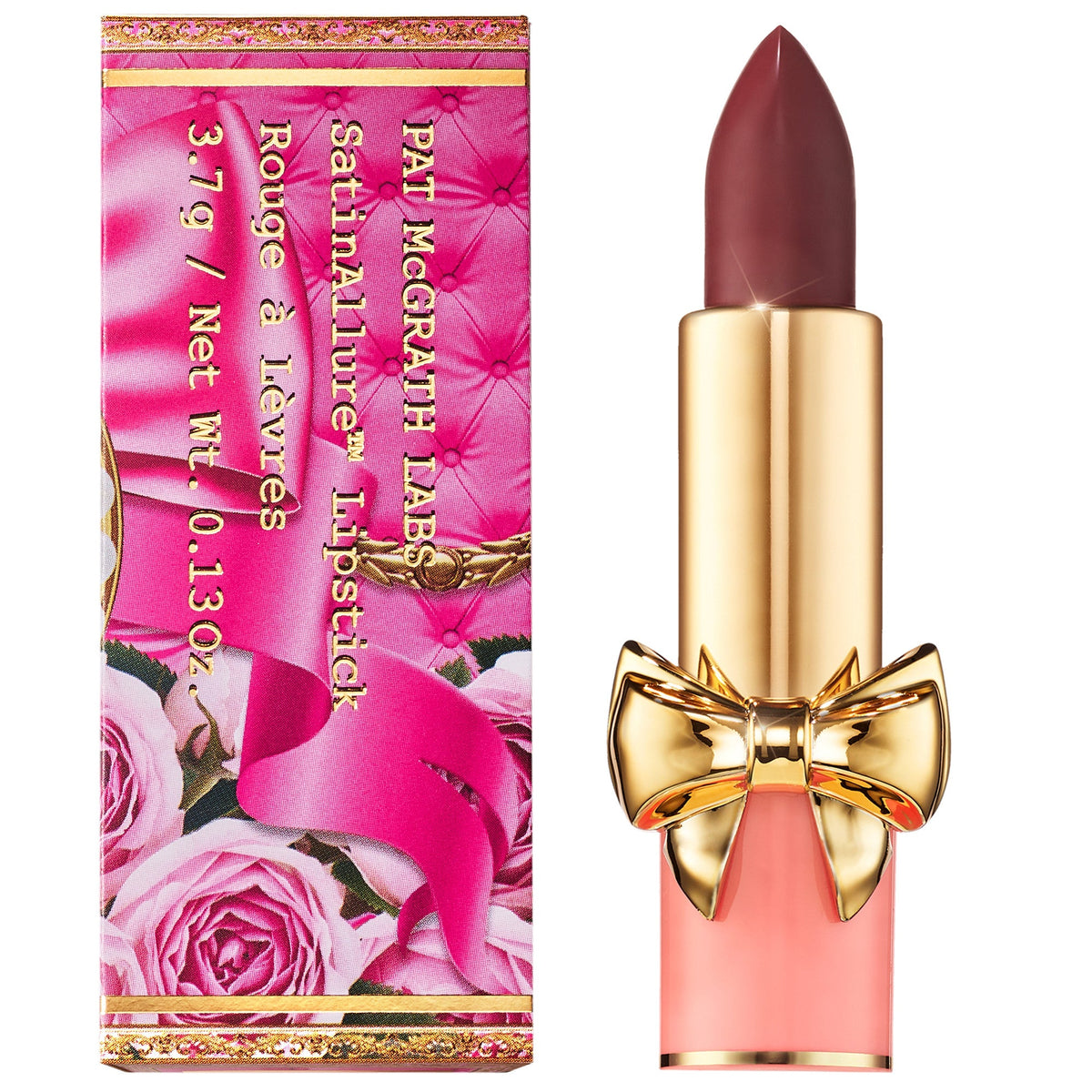 Satin Allure Bow-Cap Satin Lipstick