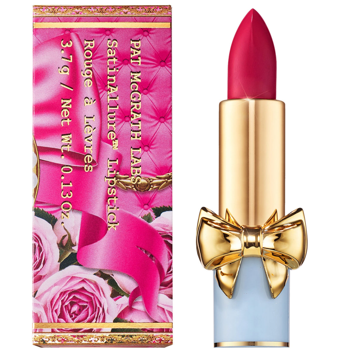 Satin Allure Bow-Cap Satin Lipstick