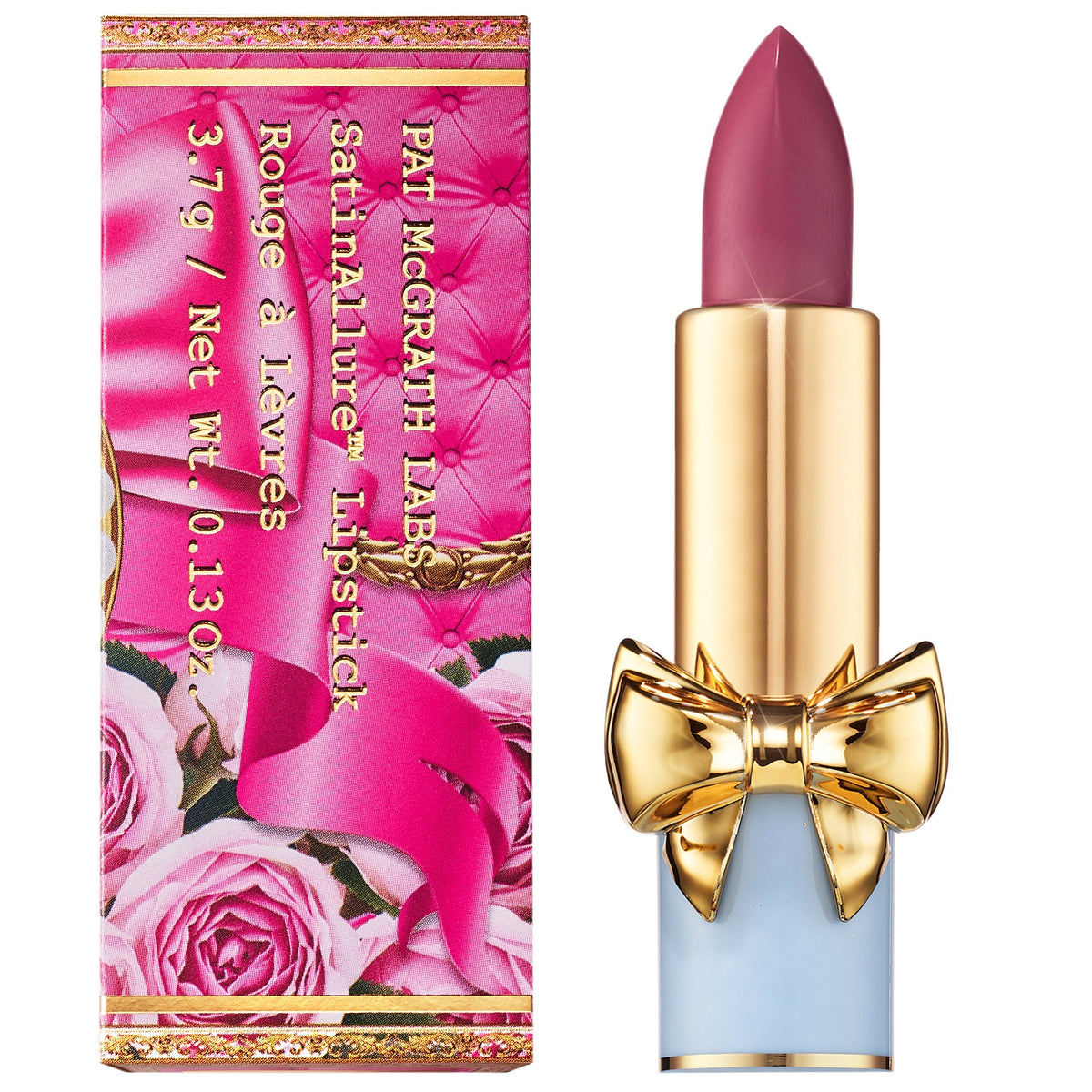 Satin Allure Bow-Cap Satin Lipstick