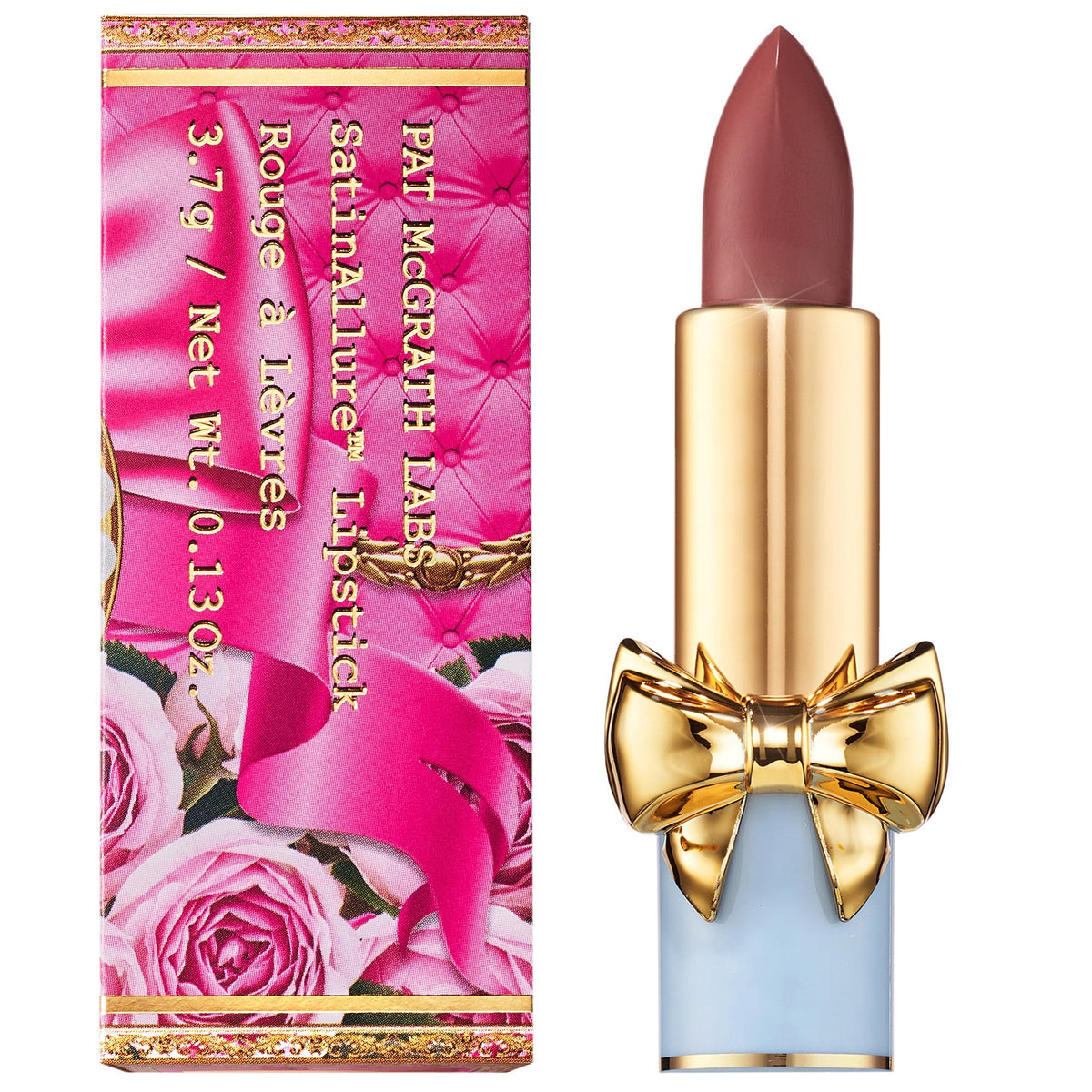 Satin Allure Bow-Cap Satin Lipstick
