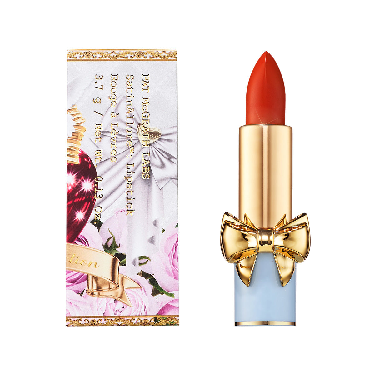 Satin Allure Bow-Cap Satin Lipstick