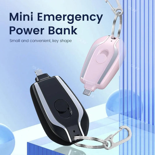 SnapCharge™ - Mini Keychain Power Bank