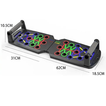 The PowerBoard – Foldable Push Up Training System