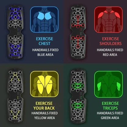 The PowerBoard – Foldable Push Up Training System