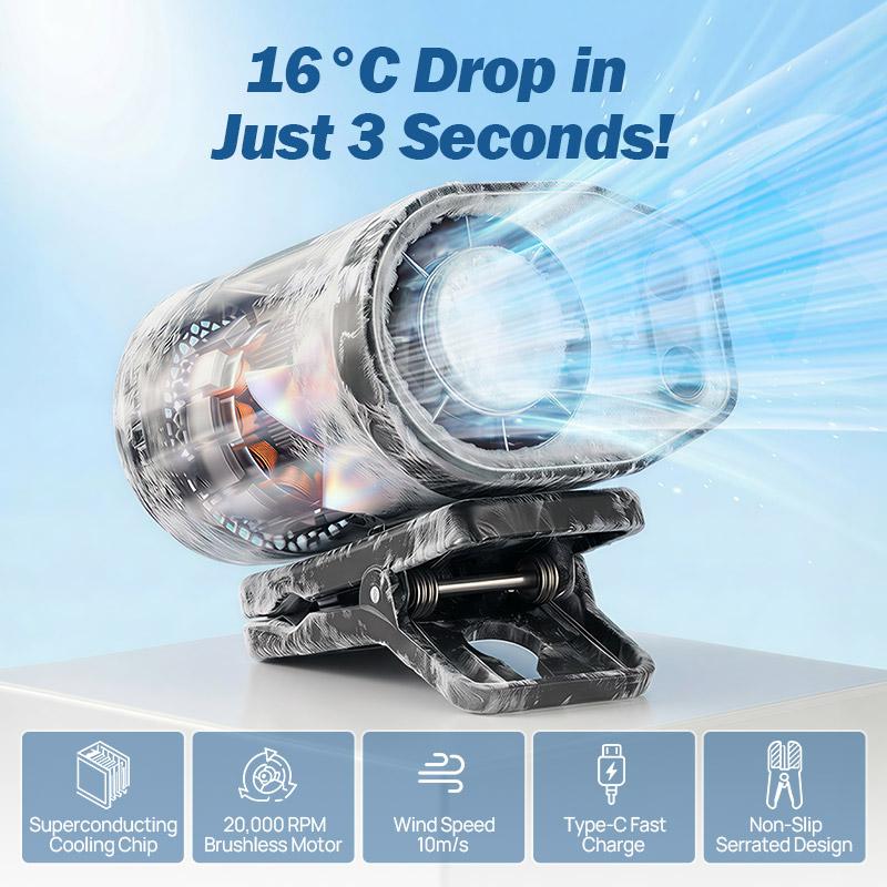 FrostFlow™ Car Cooling Fan
