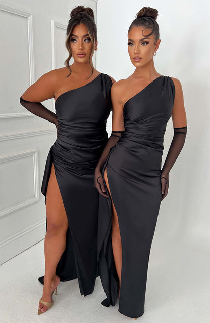 Siren Satin Maxi Dress