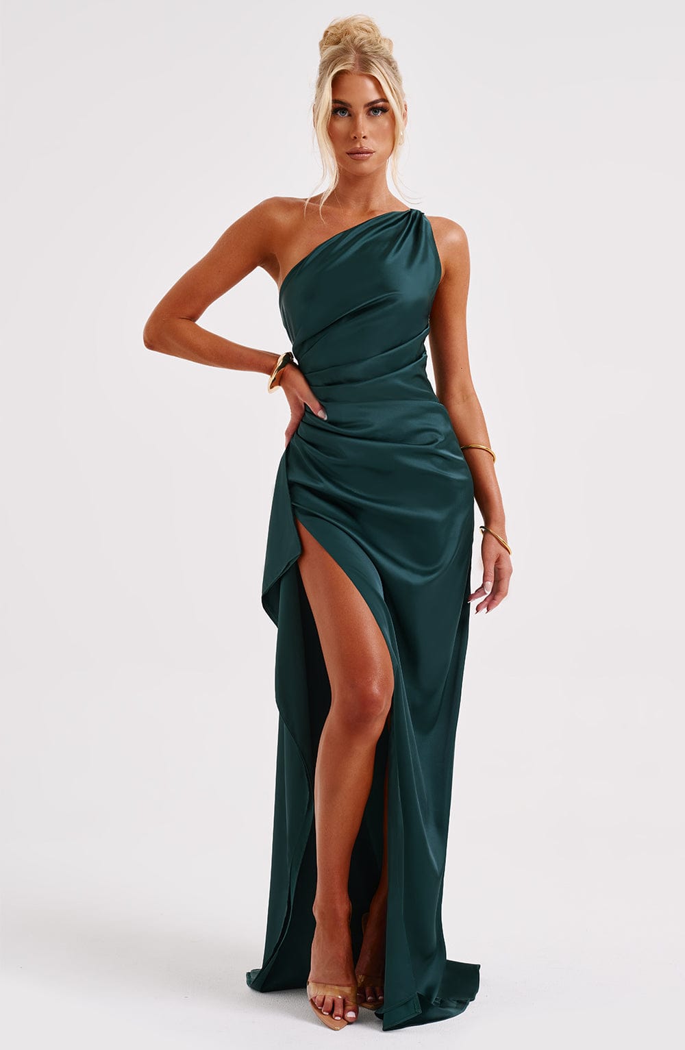 Siren Satin Maxi Dress