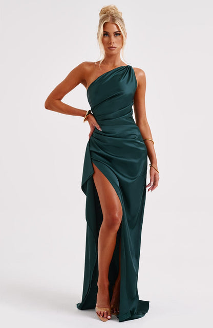 Siren Satin Maxi Dress