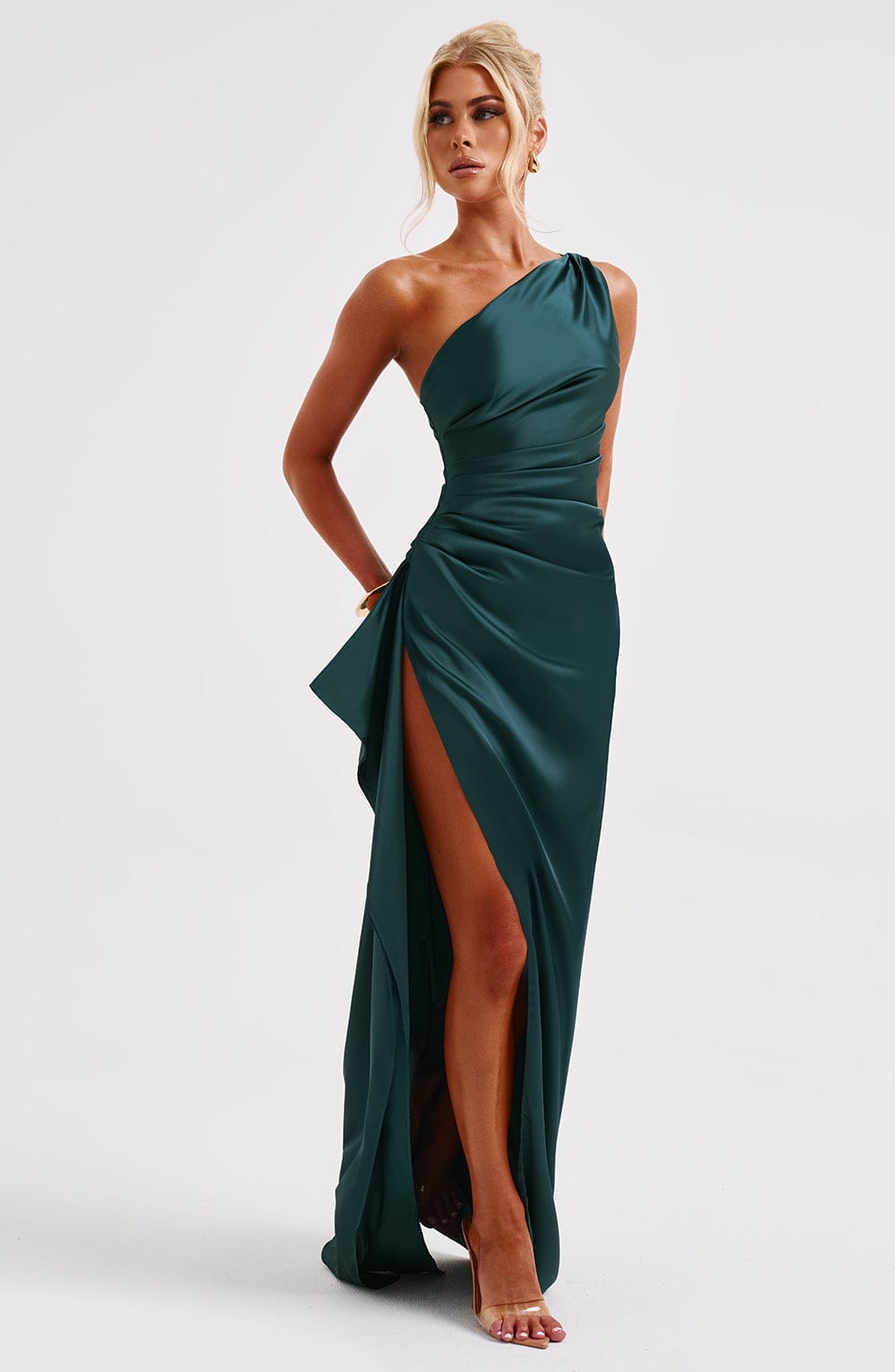 Siren Satin Maxi Dress