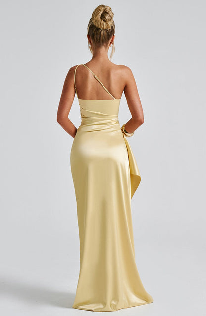 Siren Satin Maxi Dress