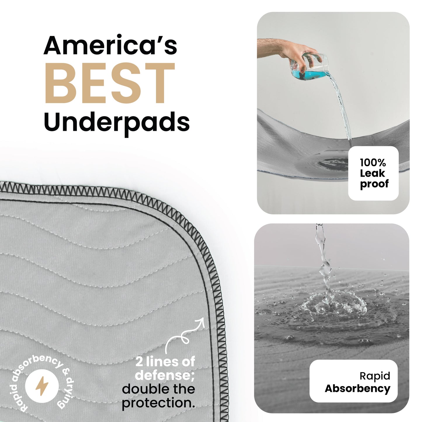 DryGuard™ - Washable Underpads