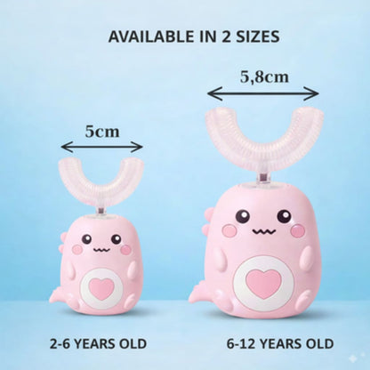 SmileSnap™ - Kids U-Shaped Toothbrush