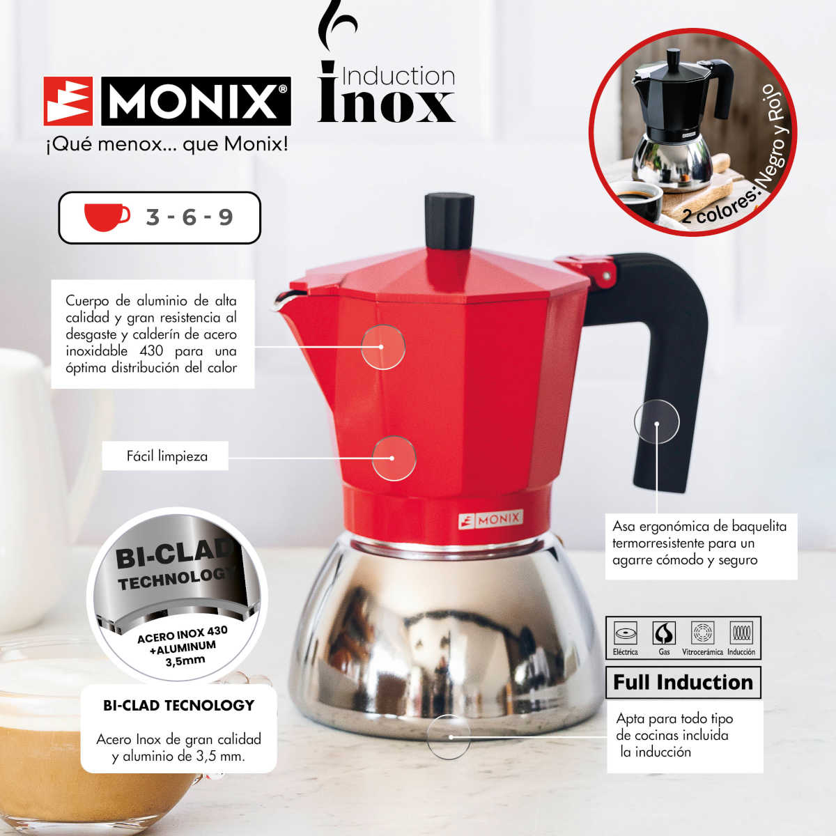 BrewLuxe™ - Espresso Moka Pot