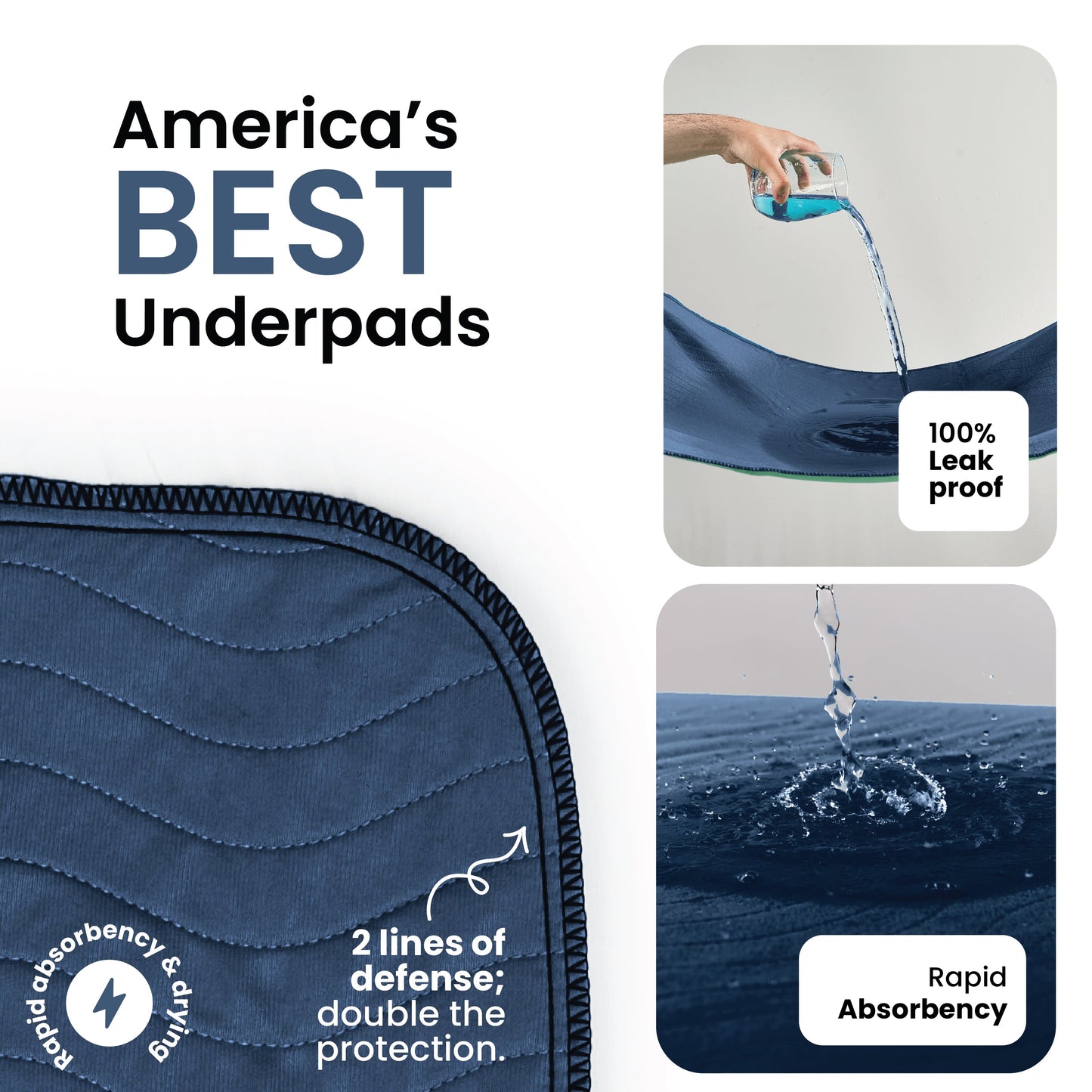 DryGuard™ - Washable Underpads