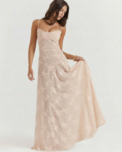 BlushLuxe™ - Corset Maxi Dress