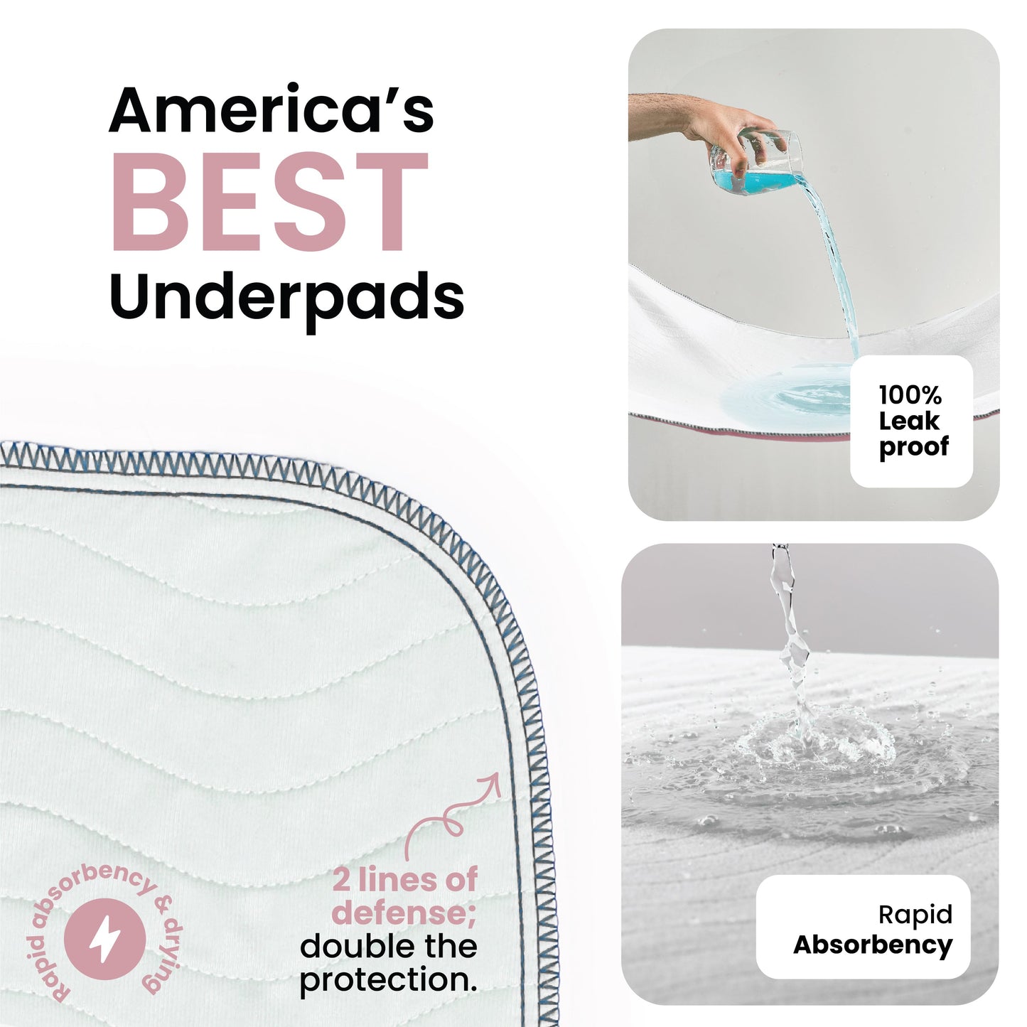 DryGuard™ - Washable Underpads
