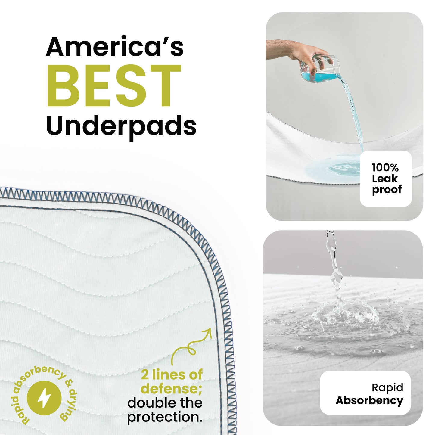 DryGuard™ - Washable Underpads